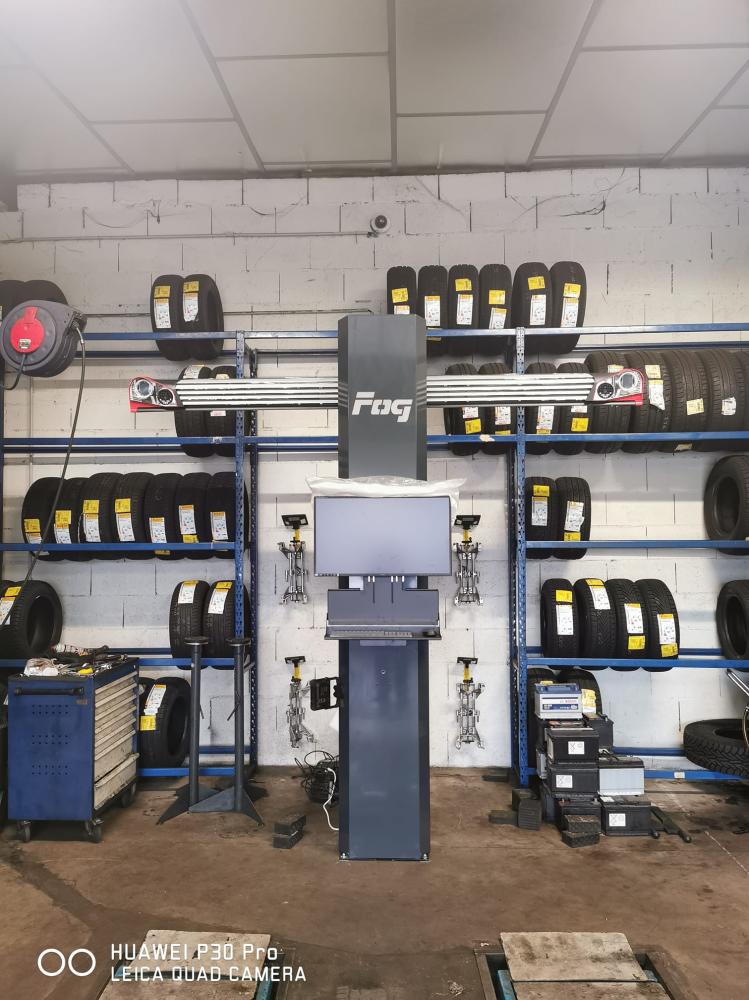 installation pneus